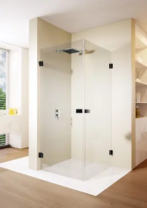 Sprchový kout čtvercový Riho SCANDIC NXT X209, GX12022B0, černá, 80 x 80 cm Zlevněný