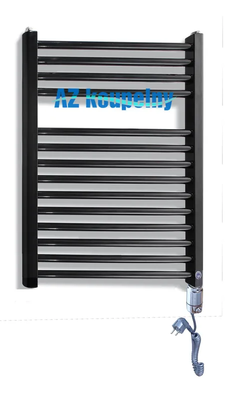 Favoriet Elektrický topný radiátor Neriet PRIMO, s termostatem GTX, 600 x 764 mm, černá lesklá