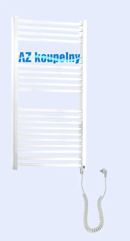 Elektrický otopný radiátor Neriet PRIMO, 500 x 1160 mm, el. topná tyč bez termostatu, bílý Hete Deal