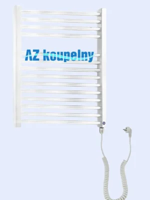 Voordeelprijs Elektrický topný žebřík Neriet PRIMO, 600 x 764 mm, el. topná tyč bez termostatu, bílý