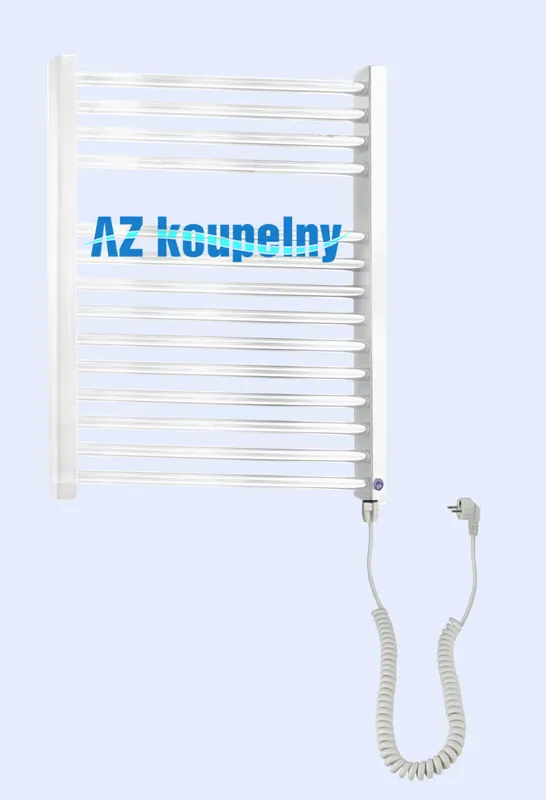 Voordeelprijs Elektrický topný žebřík Neriet PRIMO, 600 x 764 mm, el. topná tyč bez termostatu, bílý