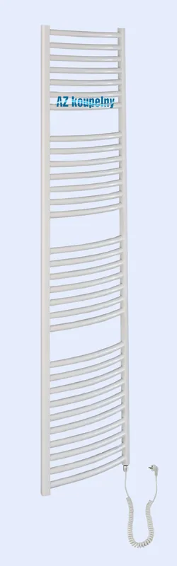 Rechtstreeks Van De Fabrikant Elektrický žebřík Neriet PRIMO RONDO, 400 x 1732 mm, el. topná tyč bez termostatu, bílý