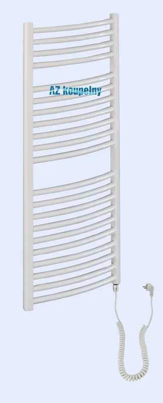 Exclusieve Aanbieding Elektrický radiátor Neriet PRIMO RONDO, 750 x 1160 mm, el. topná tyč bez termostatu, bílý