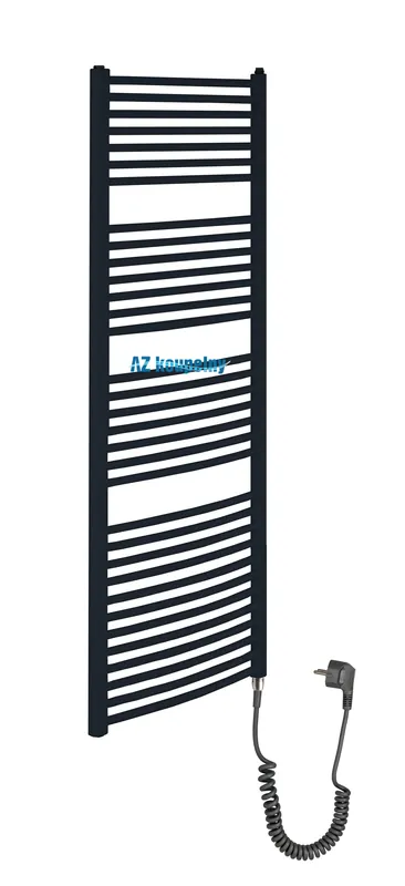 Beperkt Aanbod Elektrický žebřík Neriet PRIMO RONDO, 400 x 1732 mm antracit, el. topná tyč bez termostatu