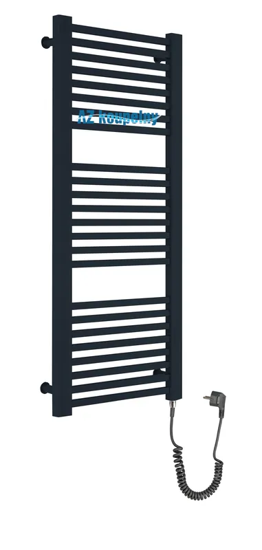 Elektrický radiátor do koupelny Neriet Quadro Duo, 500 x 1140 mm antracit, bez termostatu Beste Prijs