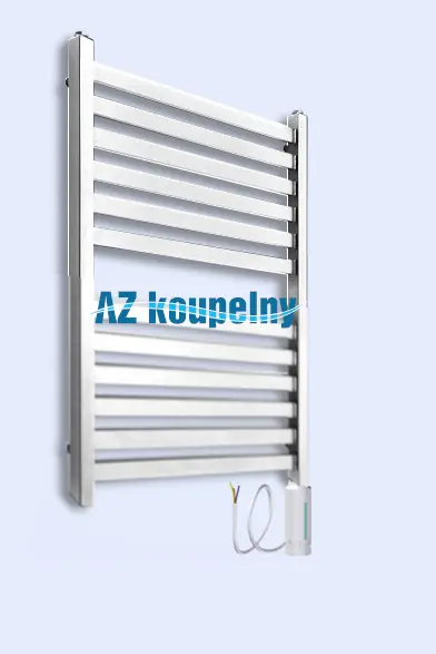 Weekendaanbieding Elektrický hranatý žebřík Neriet Capri, el. topná tyč s termostatem RC, 500 x 708 mm, bílý