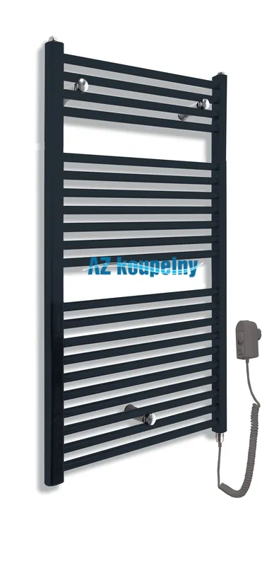 Elektrický otopný radiátor Neriet Primo s termostatem RE šedý, 400 x 1160 mm, matná černá Aanbieding