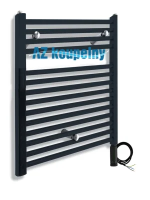 Aanbieding Elektrický radiátor Neriet PRIMO matná černá, s termostatem RC matná černá, 600 x 764 mm