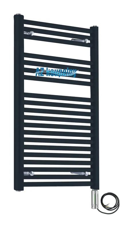 Elektrické žebříkové topení Neriet Paris-N antracit, termostat RC chrom, 500 x 944 mm Dagaanbieding