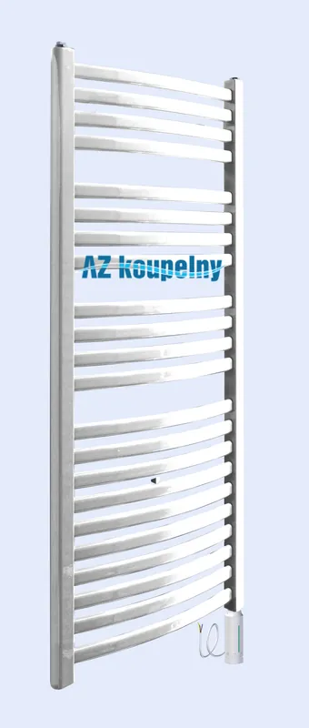 Beperkt Aanbod Elektrický topný radiátor Neriet Paris Rondo-N, termostat RC, 500 x 1232 mm, RAL9016 bílý