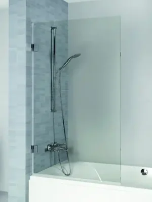 Vanová otočná zástěna Riho SCANDIC NXT X107, levé - 90 cm, otevírání ven, barva chrom Direct Verzonden