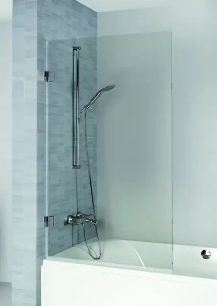 Vanová otočná zástěna Riho SCANDIC NXT X107, levé - 90 cm, otevírání ven, barva chrom Direct Verzonden