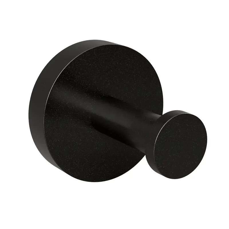 Nástěný věšáček válcový Bemeta DARK 104106060, barva černá Premium