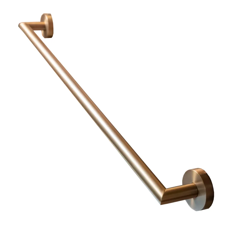 Bestel Nu Nástěnný držák ručníků Bemeta AMBER, 155204042, šířka 600 mm, měděná zlatá