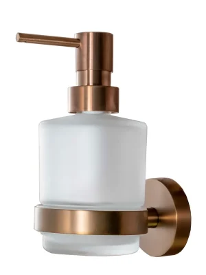 Expresní Doručení Dávkovač tekutého mýdla mini Bemeta AMBER, 155109102, objem 200 ml, měděná zlatá /sklo