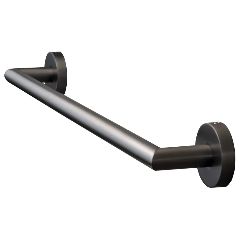 Tijdelijk Beschikbaar Designový držák ručníků Bemeta GRAPHIT, 156204022, 450 mm, metalická šedá matná