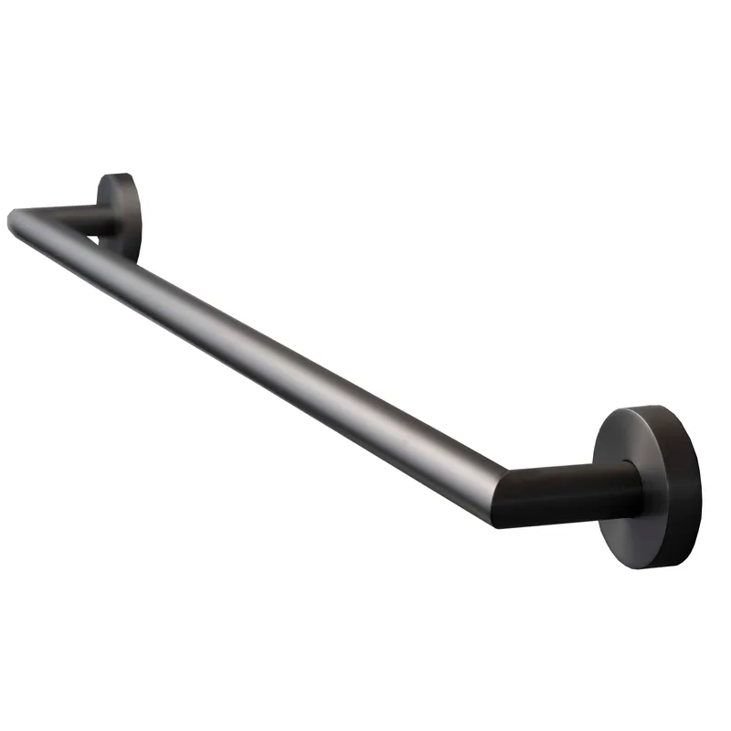 Op = Op Designový držák ručníků Bemeta GRAPHIT, 156204042, 655 mm, metalická šedá matná