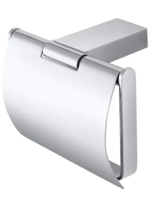 Koupit Online Nástěnný designový držák toaletního papíru s krytem Bemeta VIA, 135012012, barva chrom