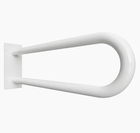 Podpěrné madlo ve tvaru U Bemeta HELP, s krytkou, 301707303, bílé, 750 mm Direct Verzonden